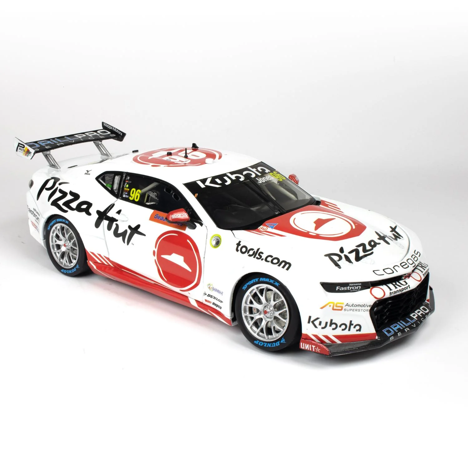 CHEVROLET CAMARO GEN3 ZL1 - BJR - JONES #96 - 2023 Beaurepaires Melbourne 400 - Race 3 - 1:18 Scale Diecast Model Car - Image 4