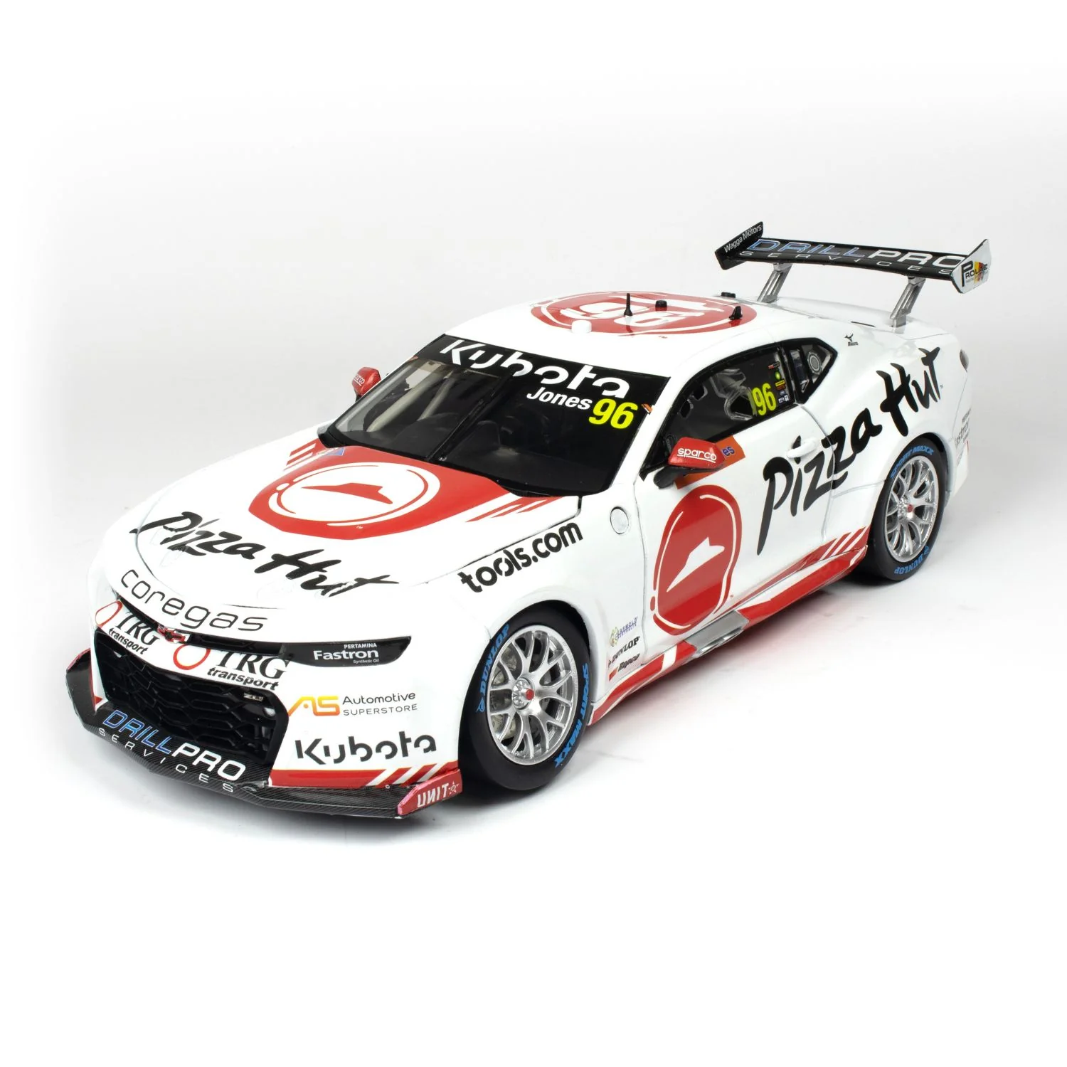 CHEVROLET CAMARO GEN3 ZL1 - BJR - JONES #96 - 2023 Beaurepaires Melbourne 400 - Race 3 - 1:43 Scale Diecast Model Car - Image 4