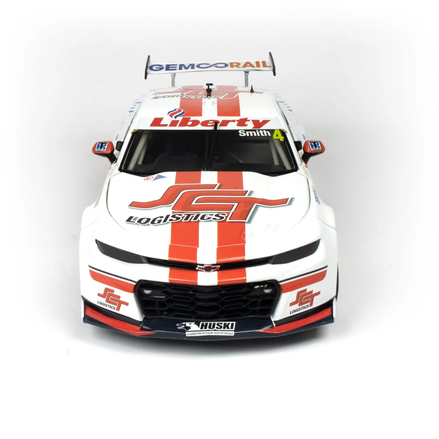 CHEVROLET CAMARO GEN3 ZL1 - BJR - SMITH #4 - 2023 Beaurepaires Melbourne 400 - Race 4 - 1:18 Scale Diecast Model Car - Image 9