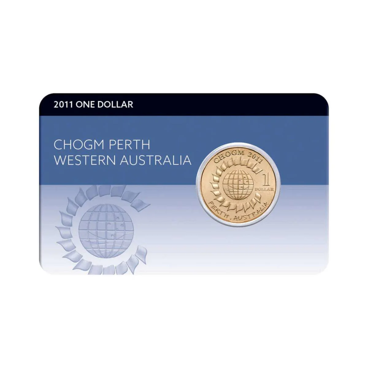 CHOGM 2011 $1 Al-Br Coin Pack
