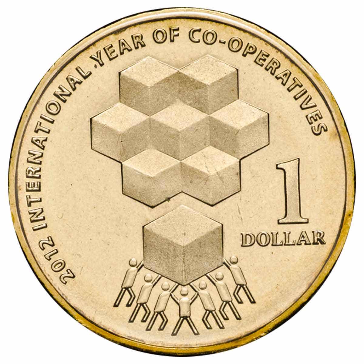 Australia Co-Operatives 2012 $1 Stamp & Coin Cover - Image 2