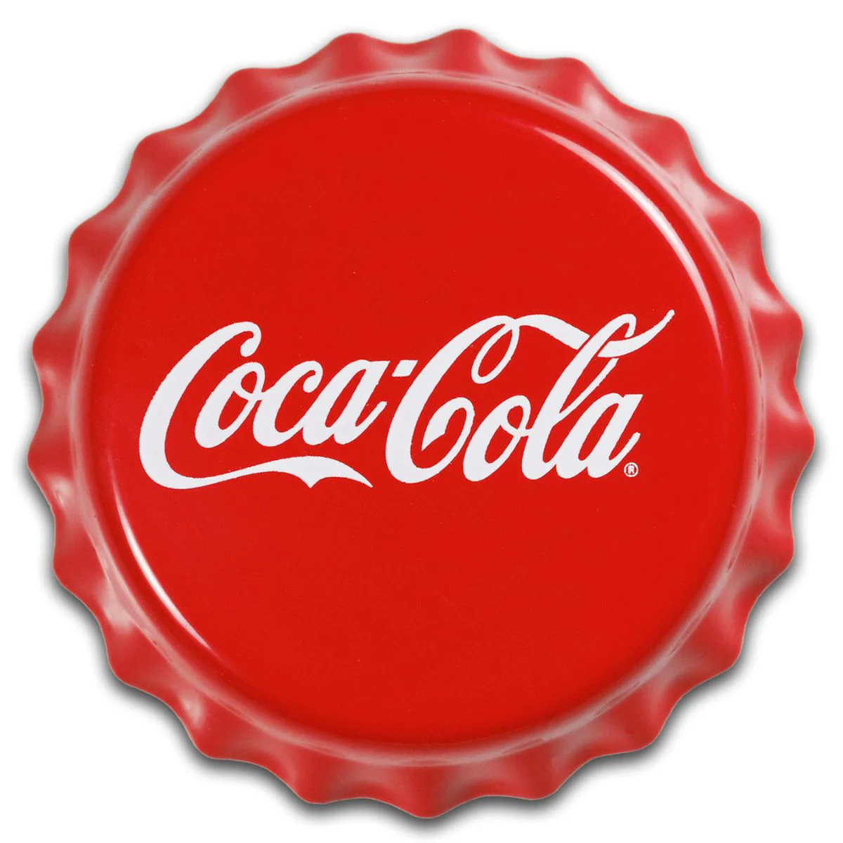 Coca-Cola 2025 $1 Bottle Cap Shaped Silver Coin - Image 2