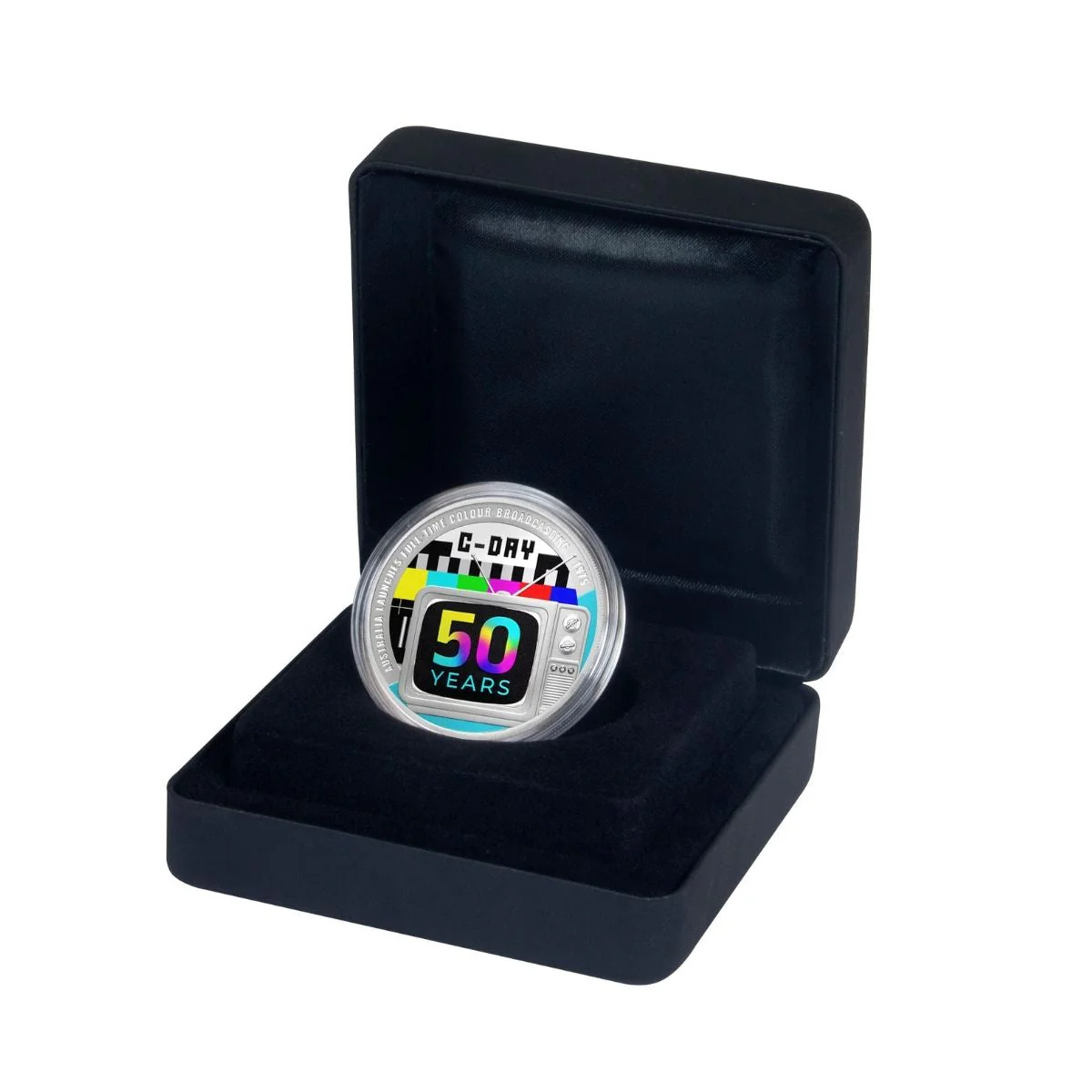 Colour TV in Australia 50th Anniversary 2025 $1 1oz Silver Proof Coin - Image 3