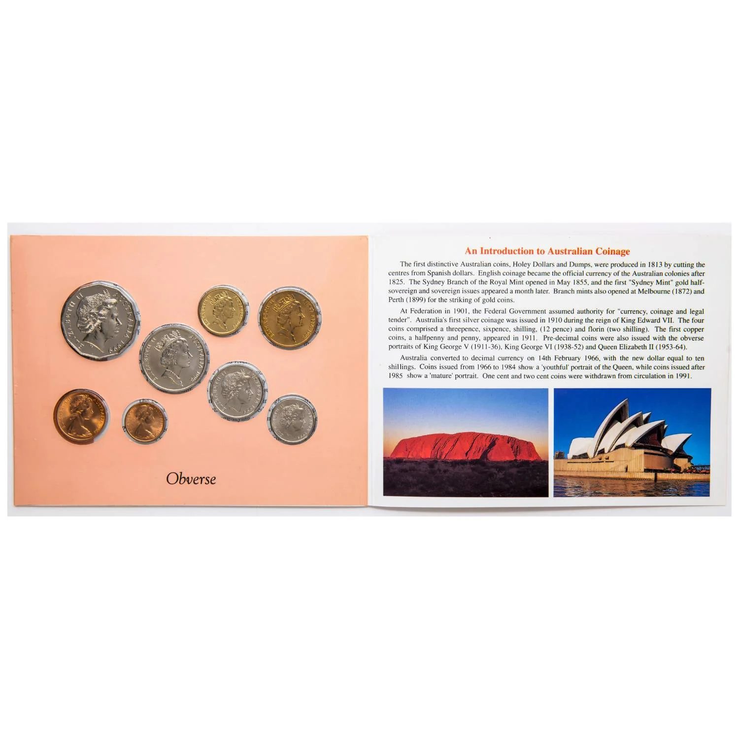 Australia 1c-$2 Decimal Type Set Pack - Image 3