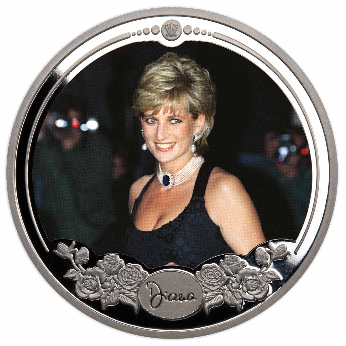 Diana, Portraits of a Princess - Fateful Evening Silver Prooflike Commemorative