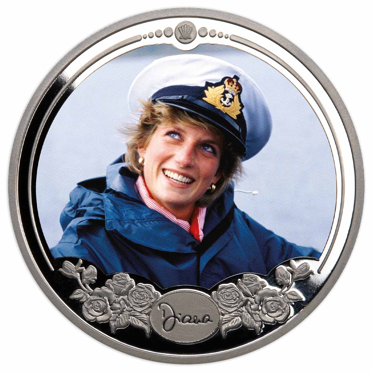 Diana, Portraits of a Princess - Nautical Fun Silver Prooflike Commemorative