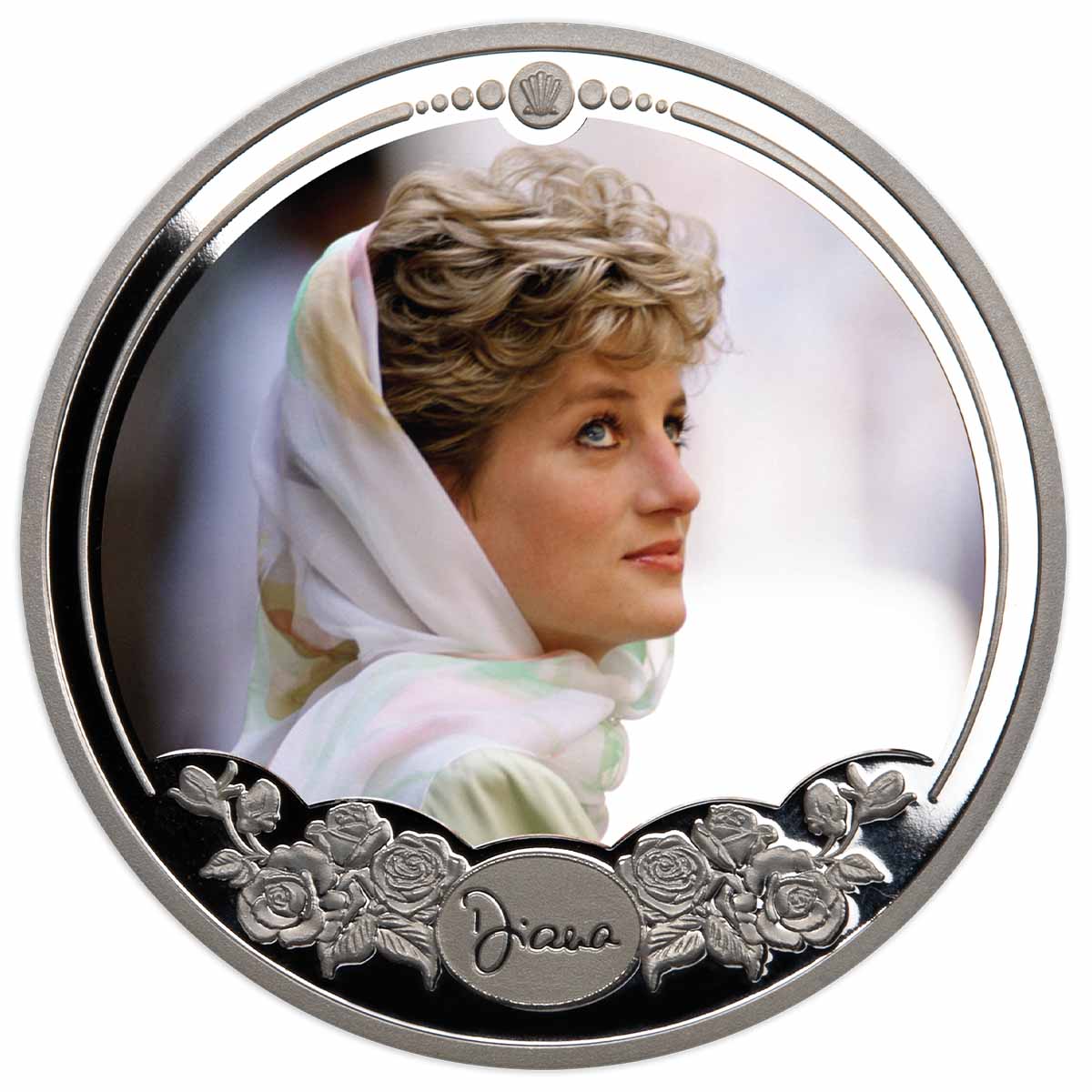 Diana, Portraits of a Princess - Perfect Elegance Silver Prooflike Commemorative