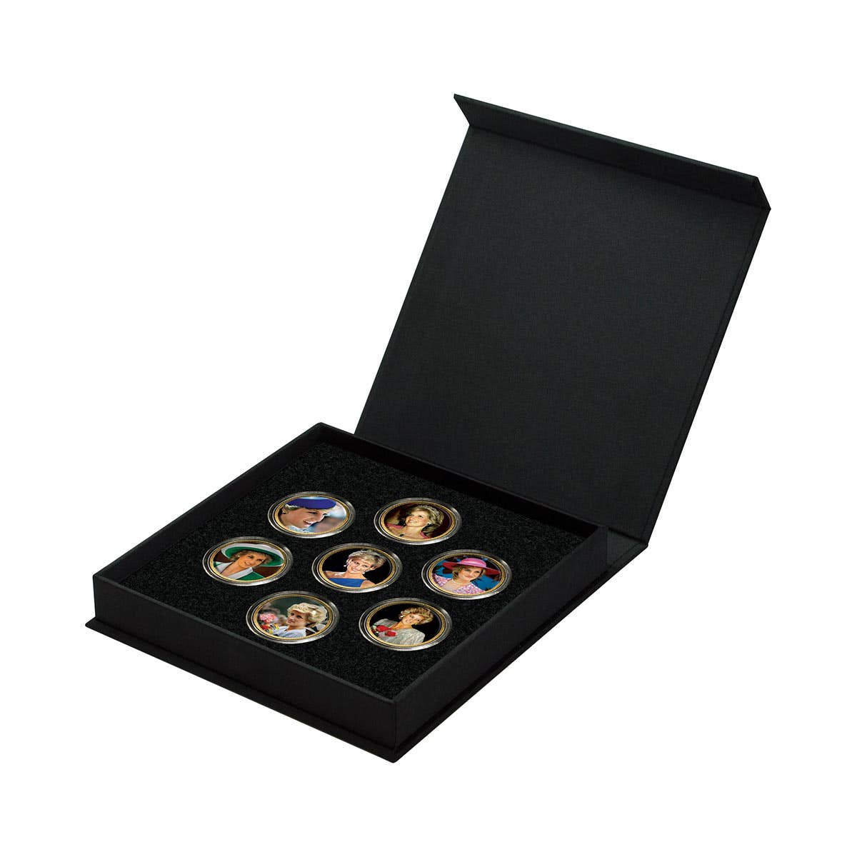 Diana Princess of Wales Gold-plated Penny 7-Coin Collection - Image 10
