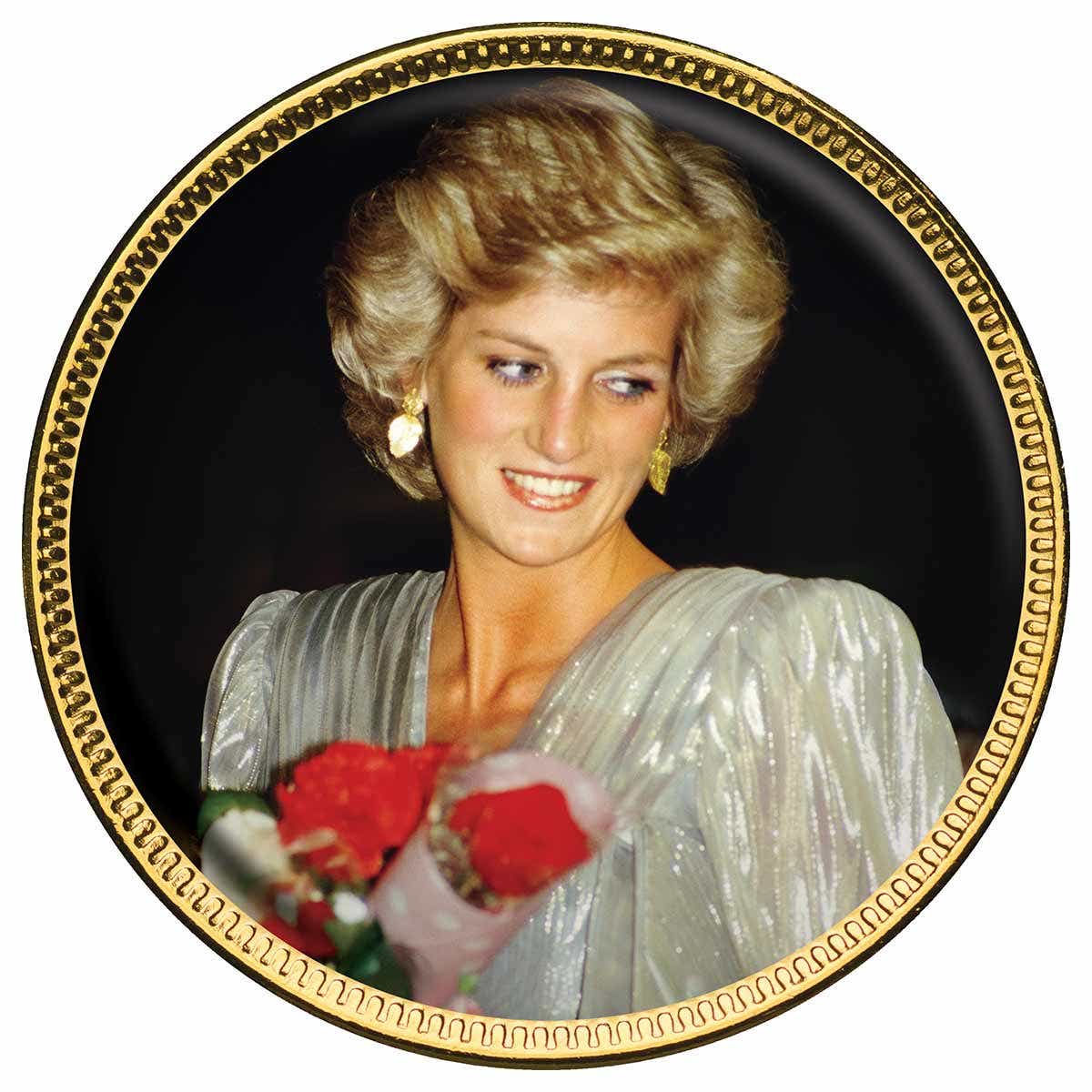 Diana Princess of Wales Gold-plated Penny 7-Coin Collection - Image 4