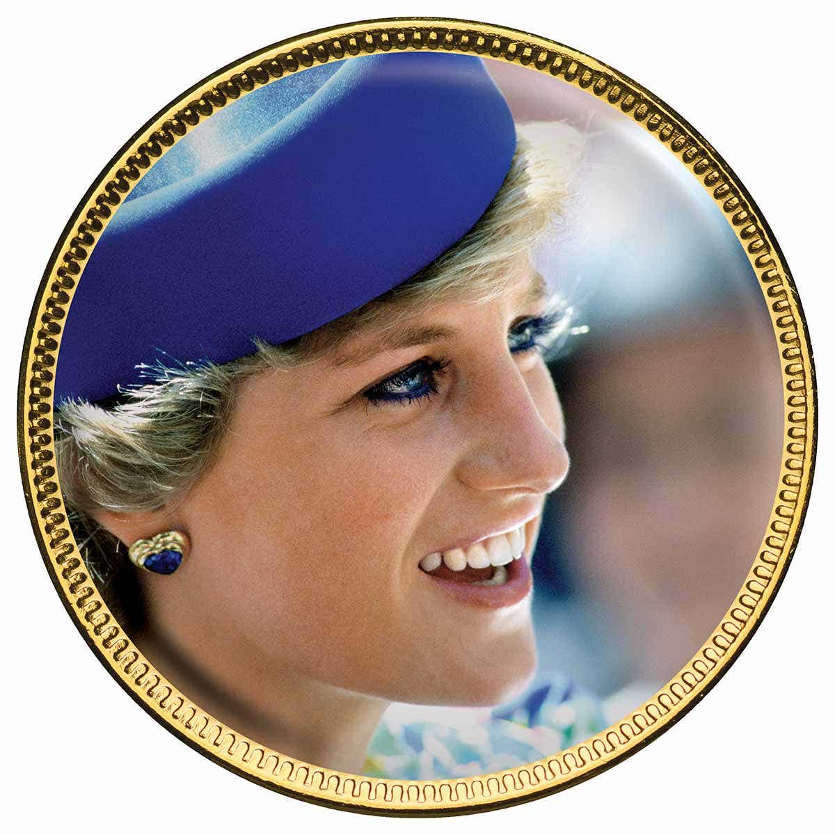 Diana Princess of Wales Gold-plated Penny 7-Coin Collection - Image 5