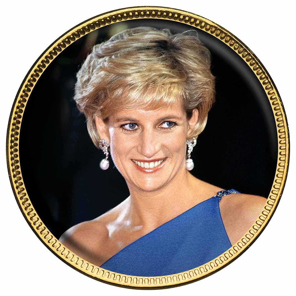Diana Princess of Wales Gold-plated Penny 7-Coin Collection - Image 7