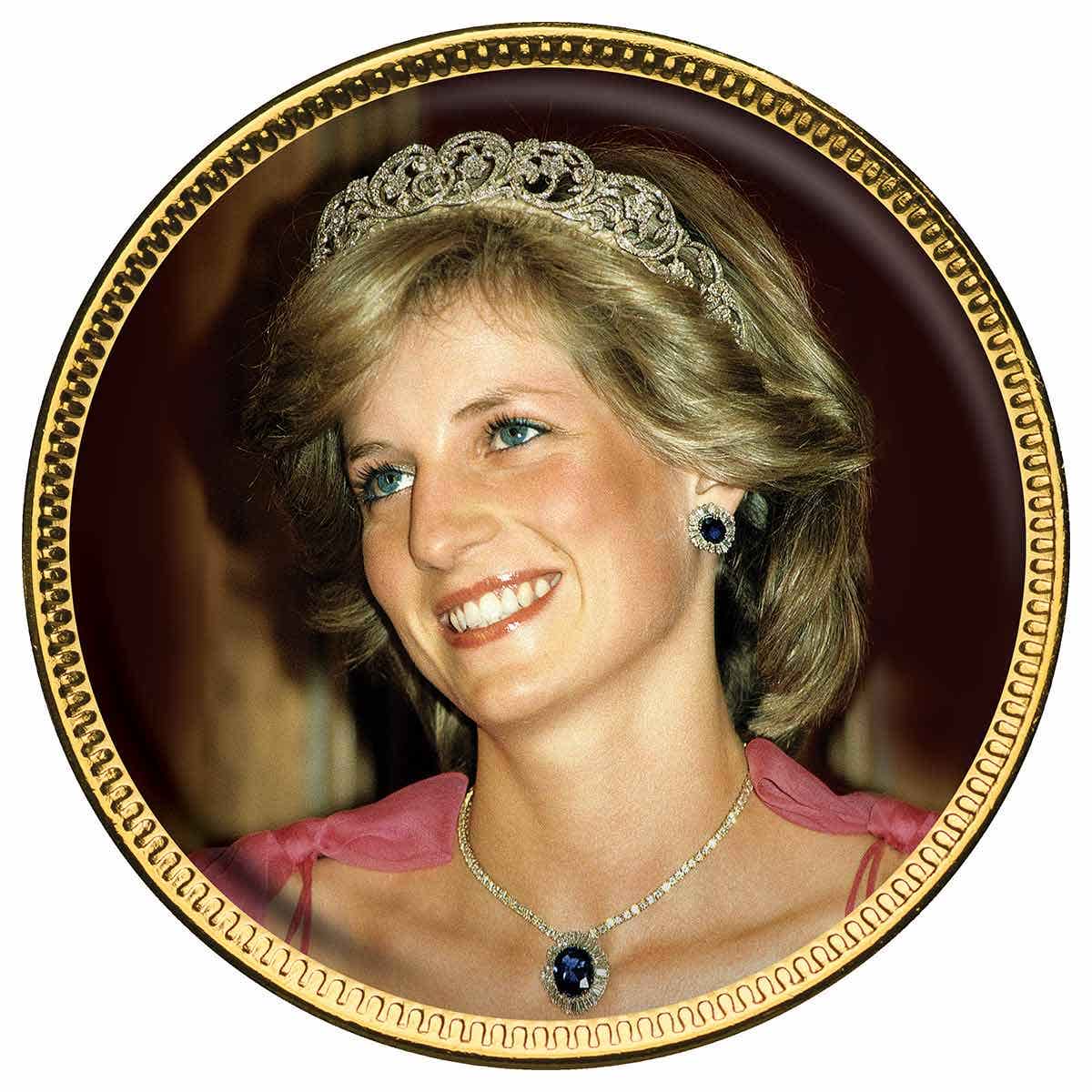 Diana Princess of Wales Gold-plated Penny 7-Coin Collection - Image 8