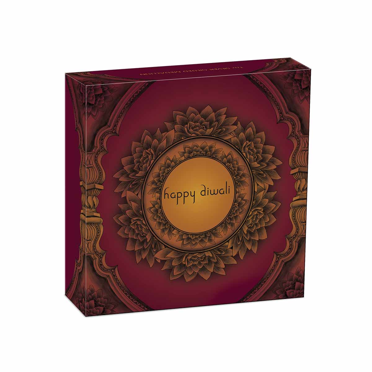 Diwali 2023 Gold-plated 1oz Silver Medallion - Image 5