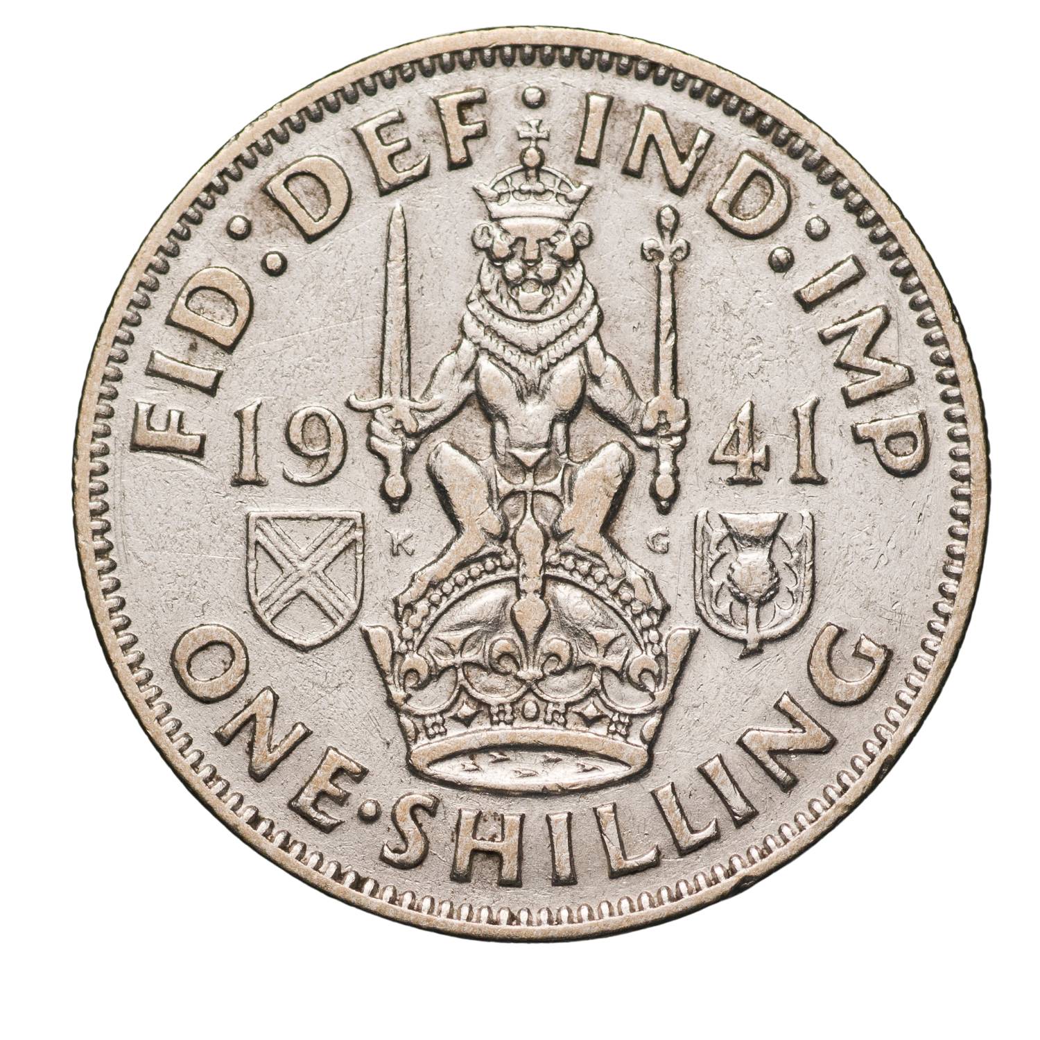 Great Britain George VI Shilling - Image 2