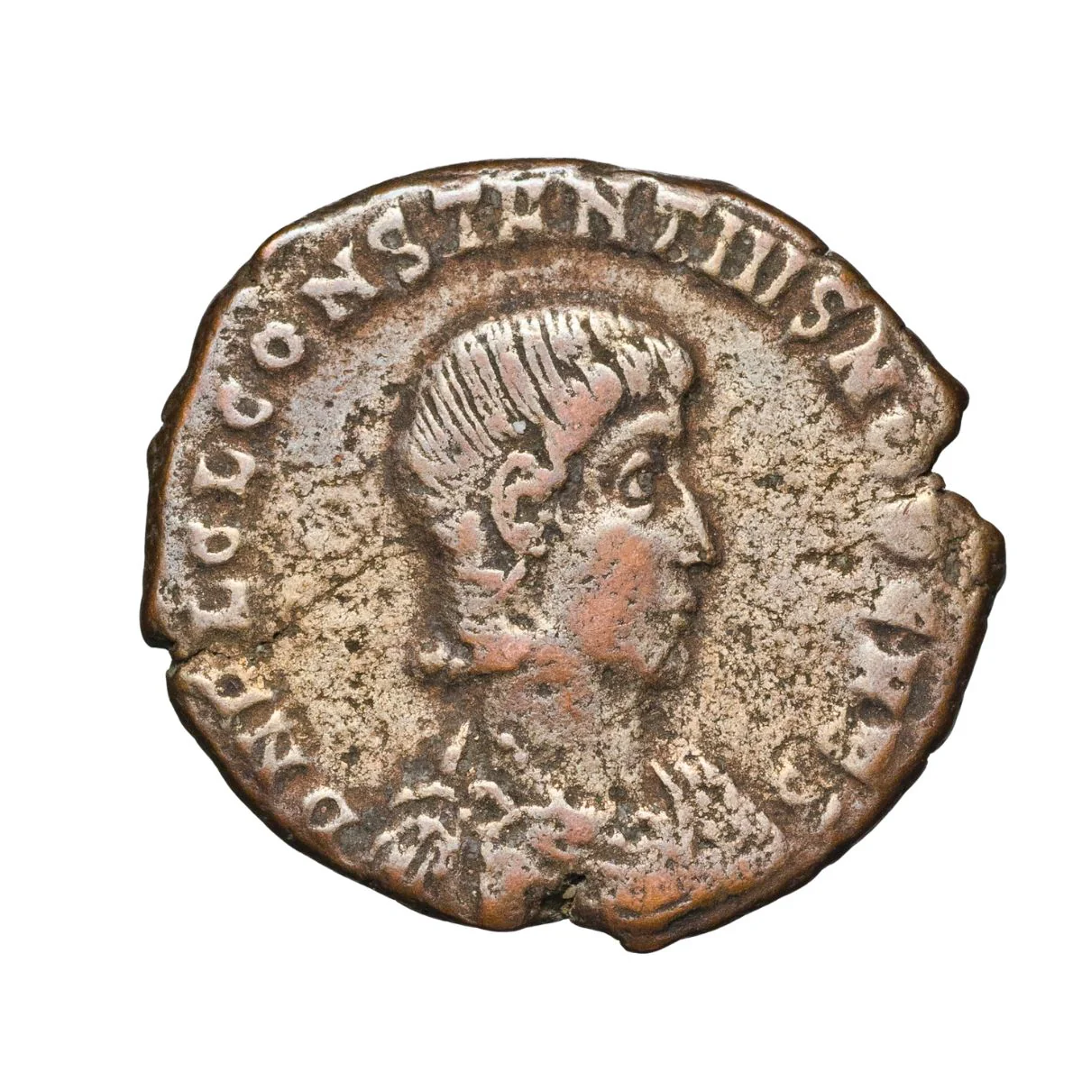 Roman Empire Constantius Gallus 352-354AD Bronze - Image 2