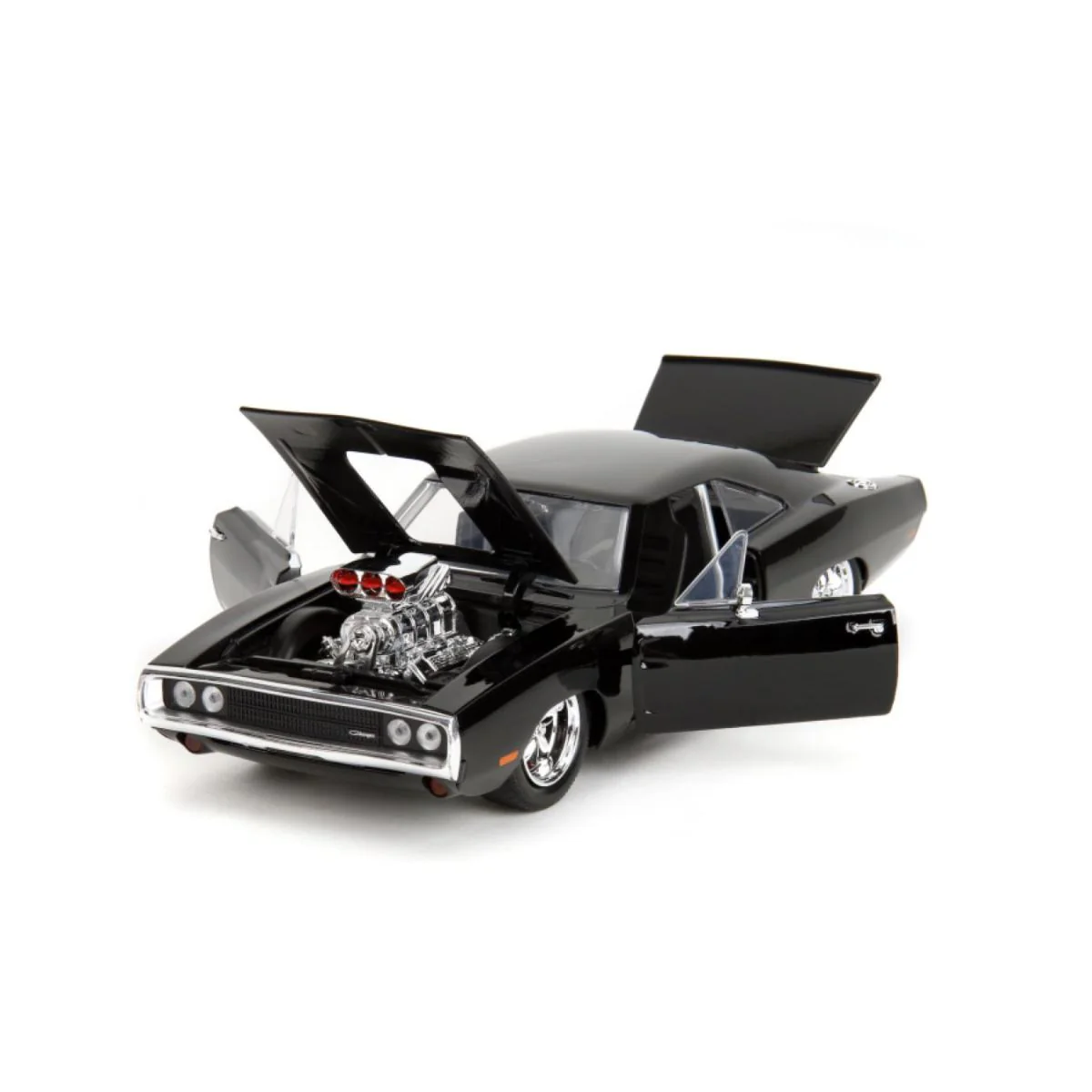 Fast & Furious 1970 Dodge Charger w/Dom Toretto 1:24 Scale Diecast Models - Image 2