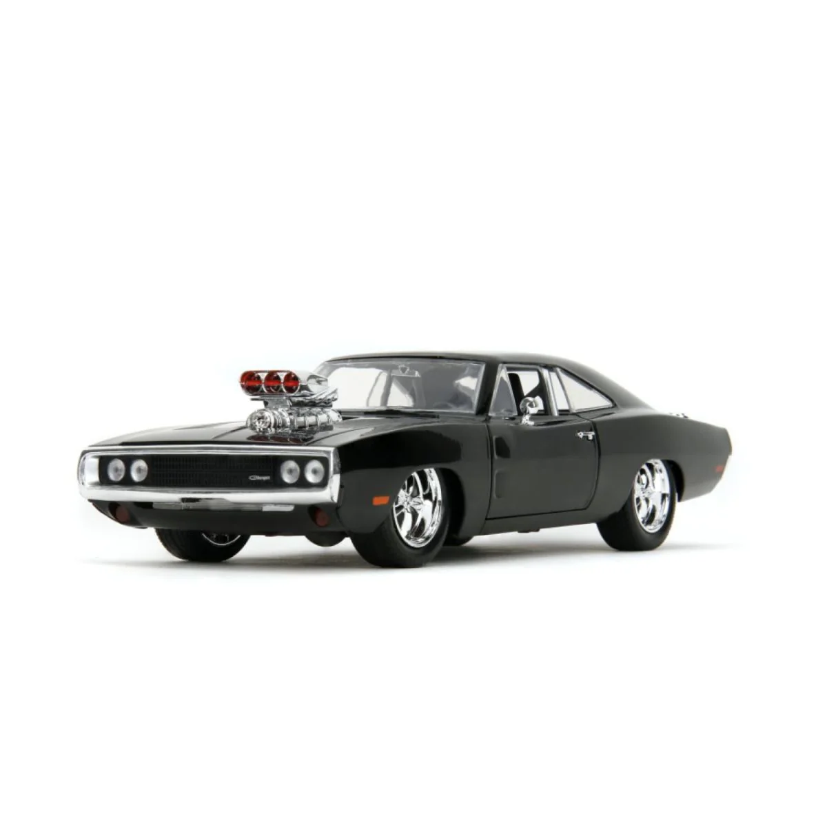 Fast & Furious 1970 Dodge Charger w/Dom Toretto 1:24 Scale Diecast Models - Image 3
