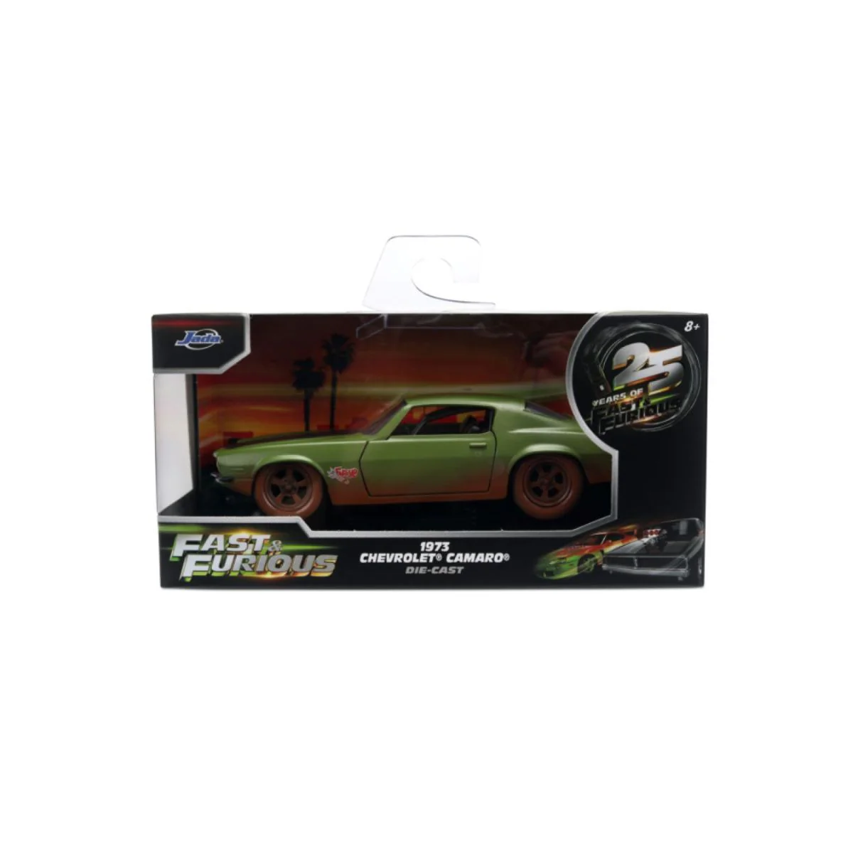 Fast & Furious 1973 Chevrolet Camaro 1:32 Scale Diecast Model Car - Image 7