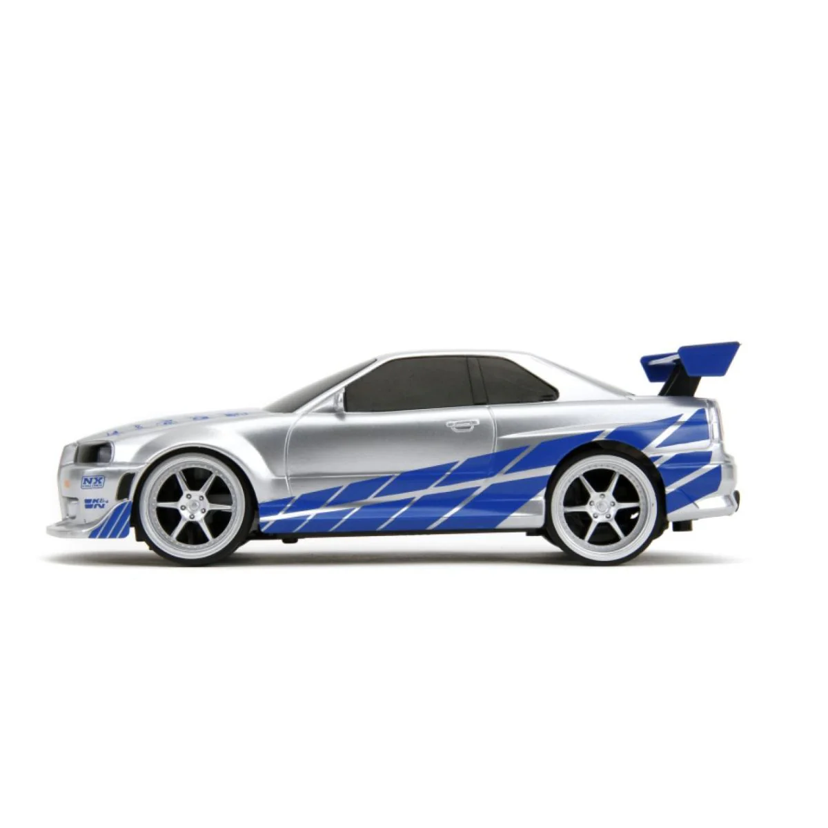 Fast & Furious 2002 Nissan Skyline GT-R (BNR34) 1:24 Scale Remote Control Model Car - Image 3
