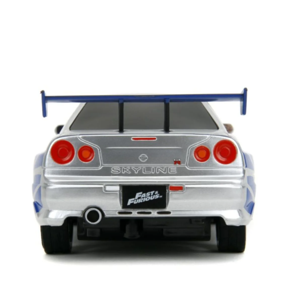 Fast & Furious 2002 Nissan Skyline GT-R (BNR34) 1:24 Scale Remote Control Model Car - Image 6