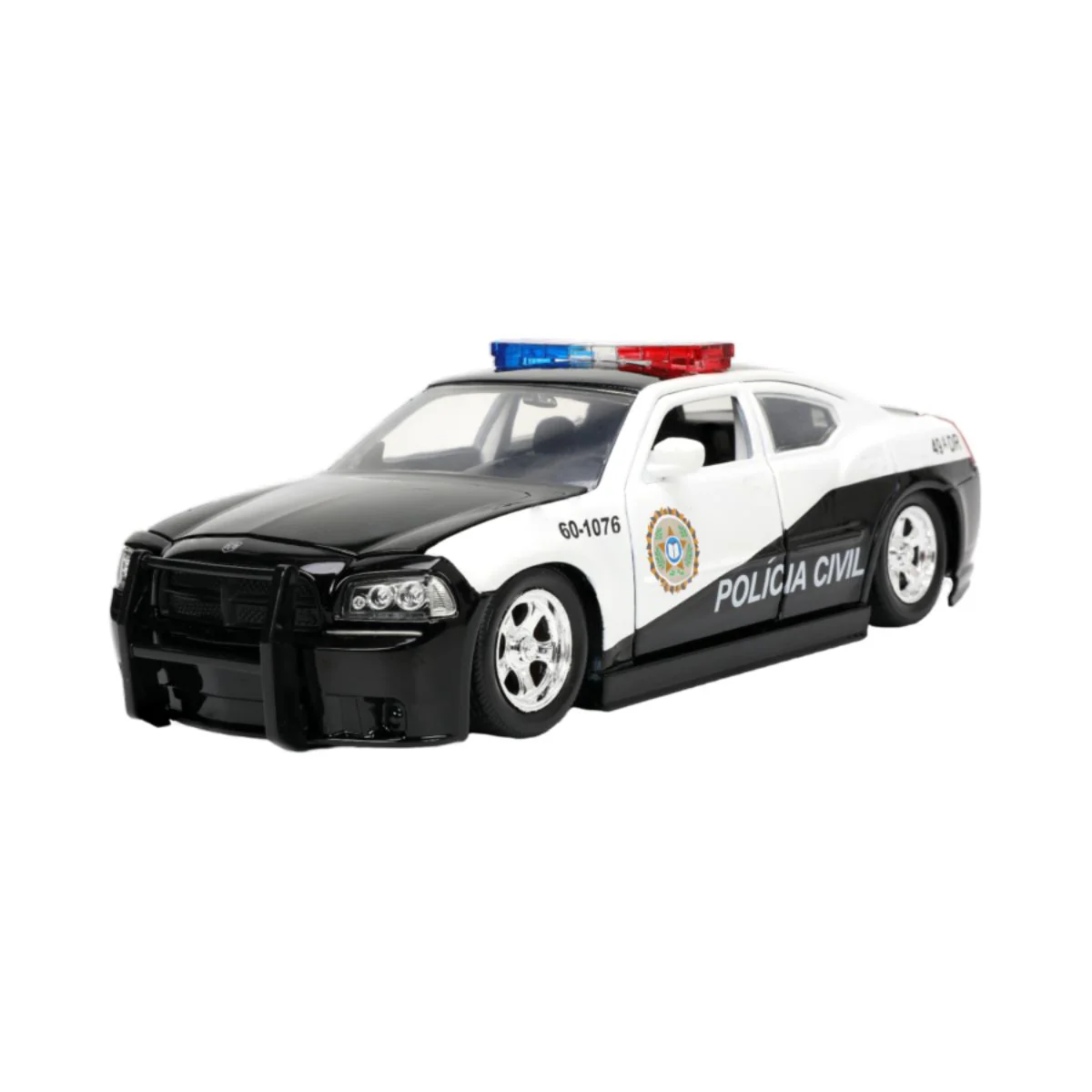 Fast & Furious 2006 Dodge Charger Police Car 1:24 Scale Diecast Model Car