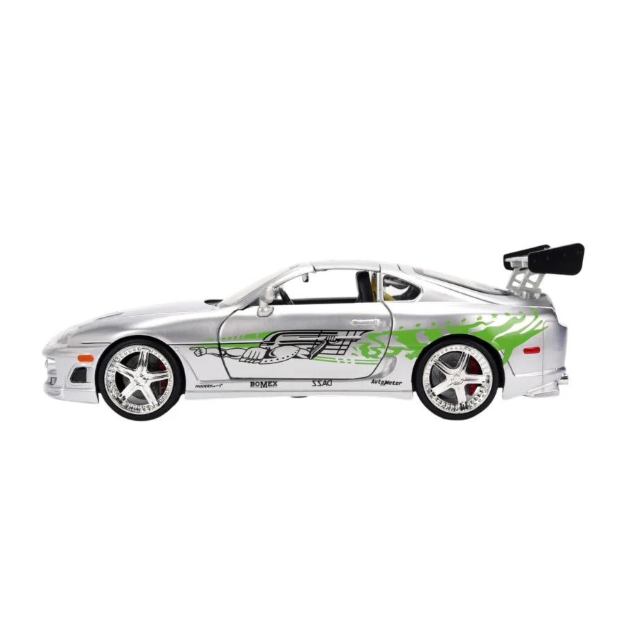 Fast & Furious Brian's 1995 Toyota Supra Anniversary 1:24 Scale Diecast Model Car - Image 4