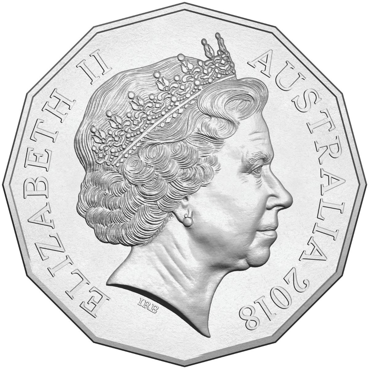 Ford BA Falcon 2018 50c Coloured Uncirculated Coin - Image 2