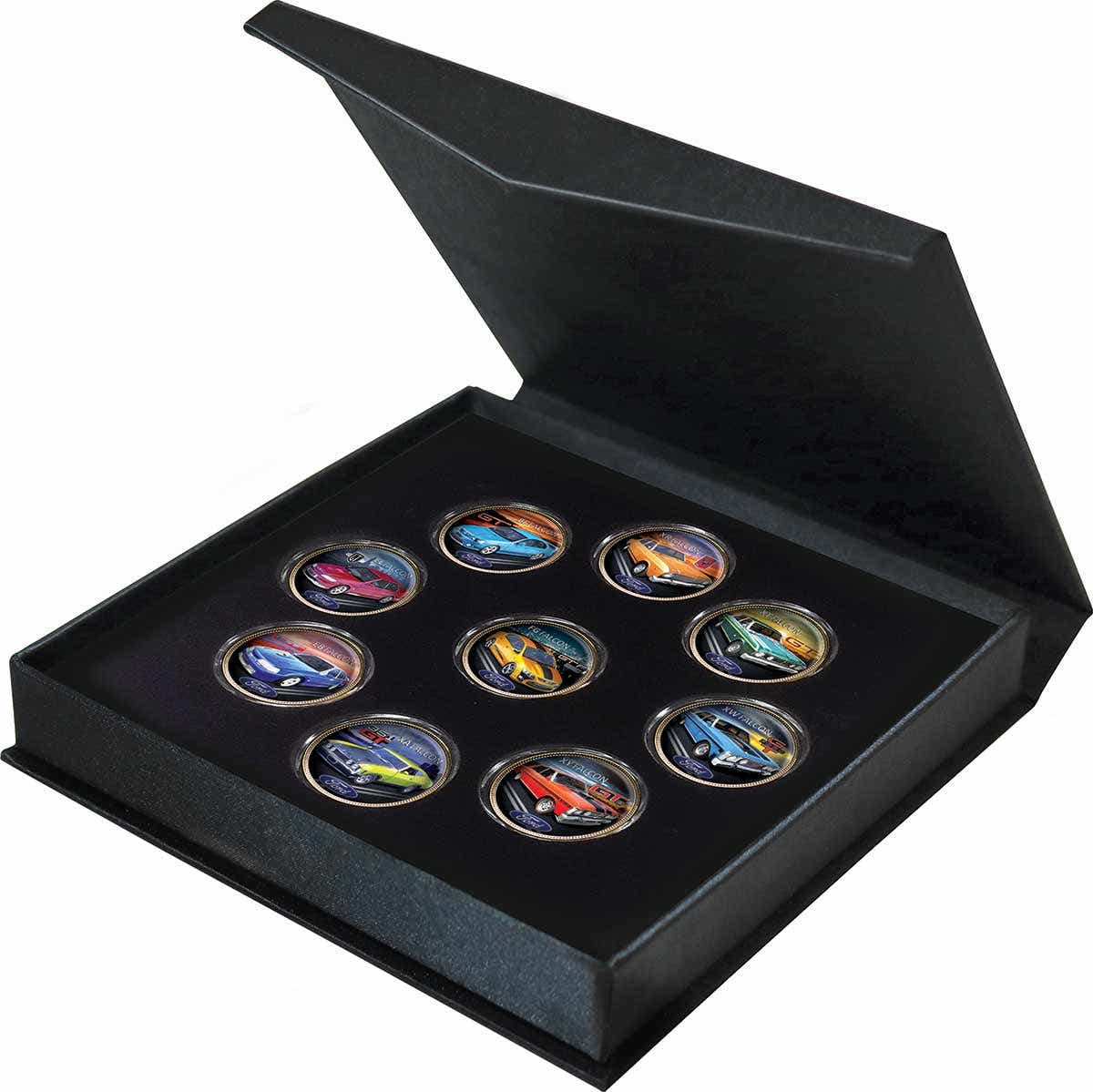 Ford GT Gold-plated Penny 9-Coin Collection - Image 12
