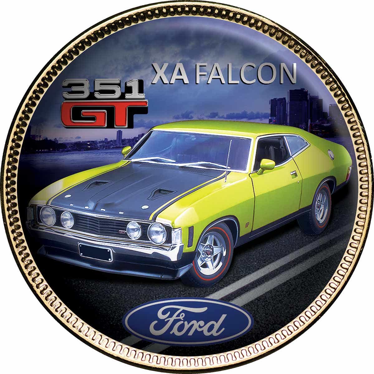 Ford GT Gold-plated Penny 9-Coin Collection - Image 3