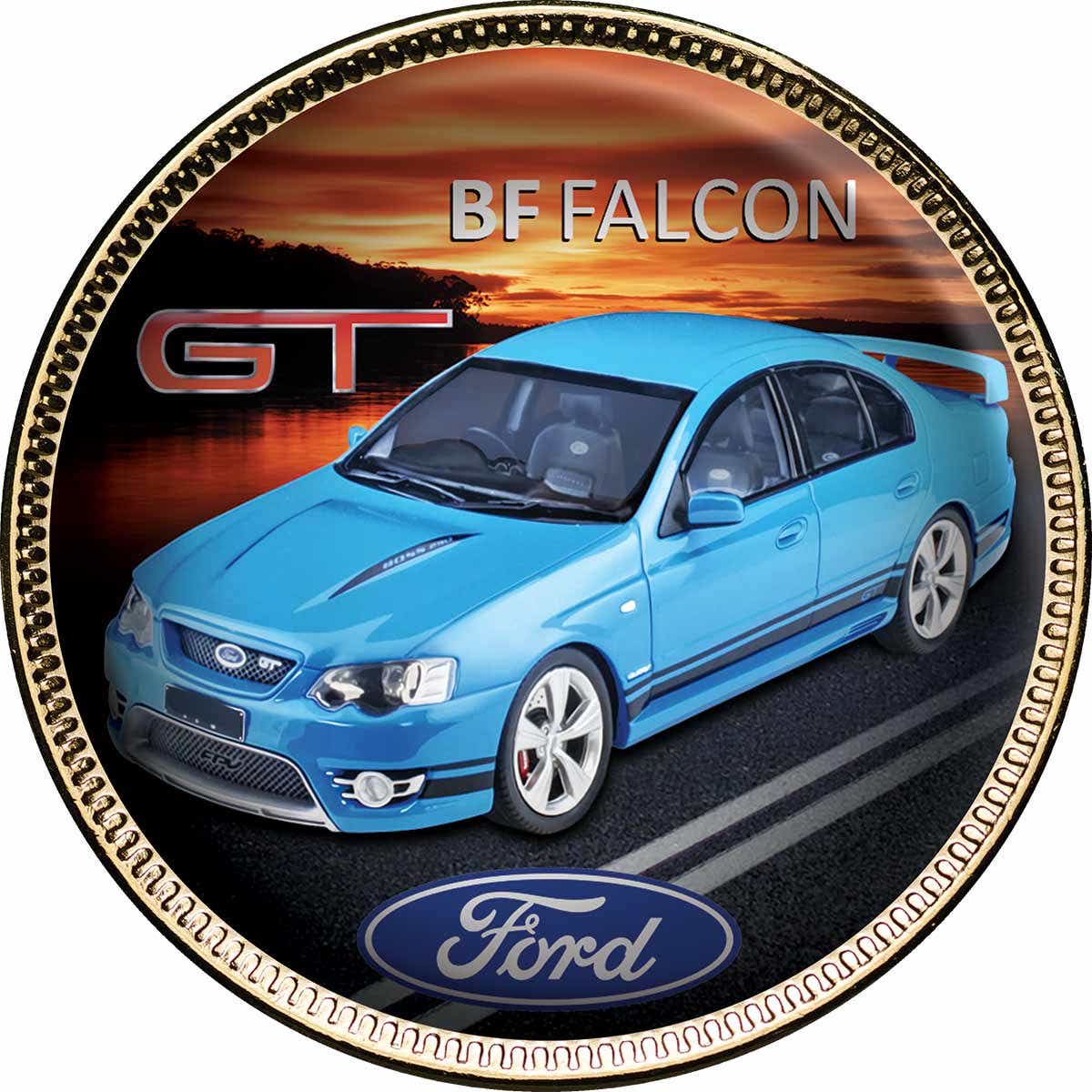 Ford GT Gold-plated Penny 9-Coin Collection - Image 4