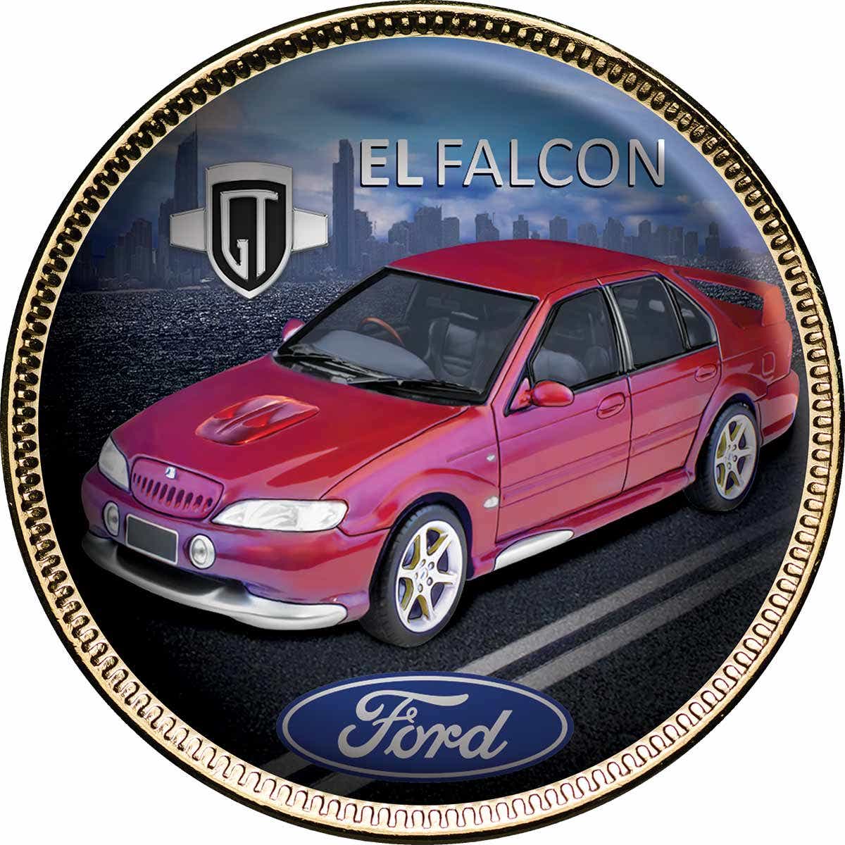 Ford GT Gold-plated Penny 9-Coin Collection - Image 6