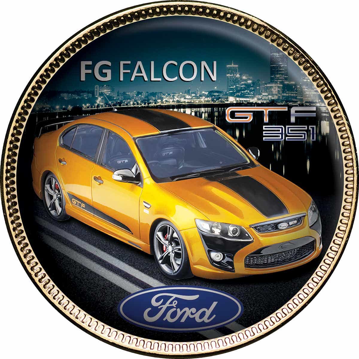 Ford GT Gold-plated Penny 9-Coin Collection - Image 7