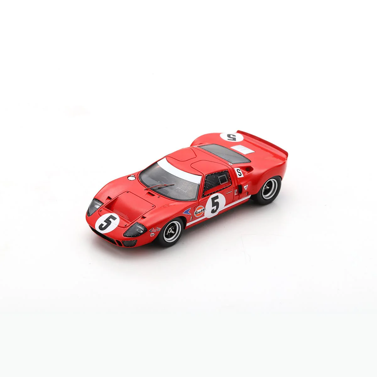 Ford GT40 No.5 4th BOAC 6 Hours 1968 - Paul Hawkins - David Hobbs - Limited 300 - 1:43 Scale Resin Model Car