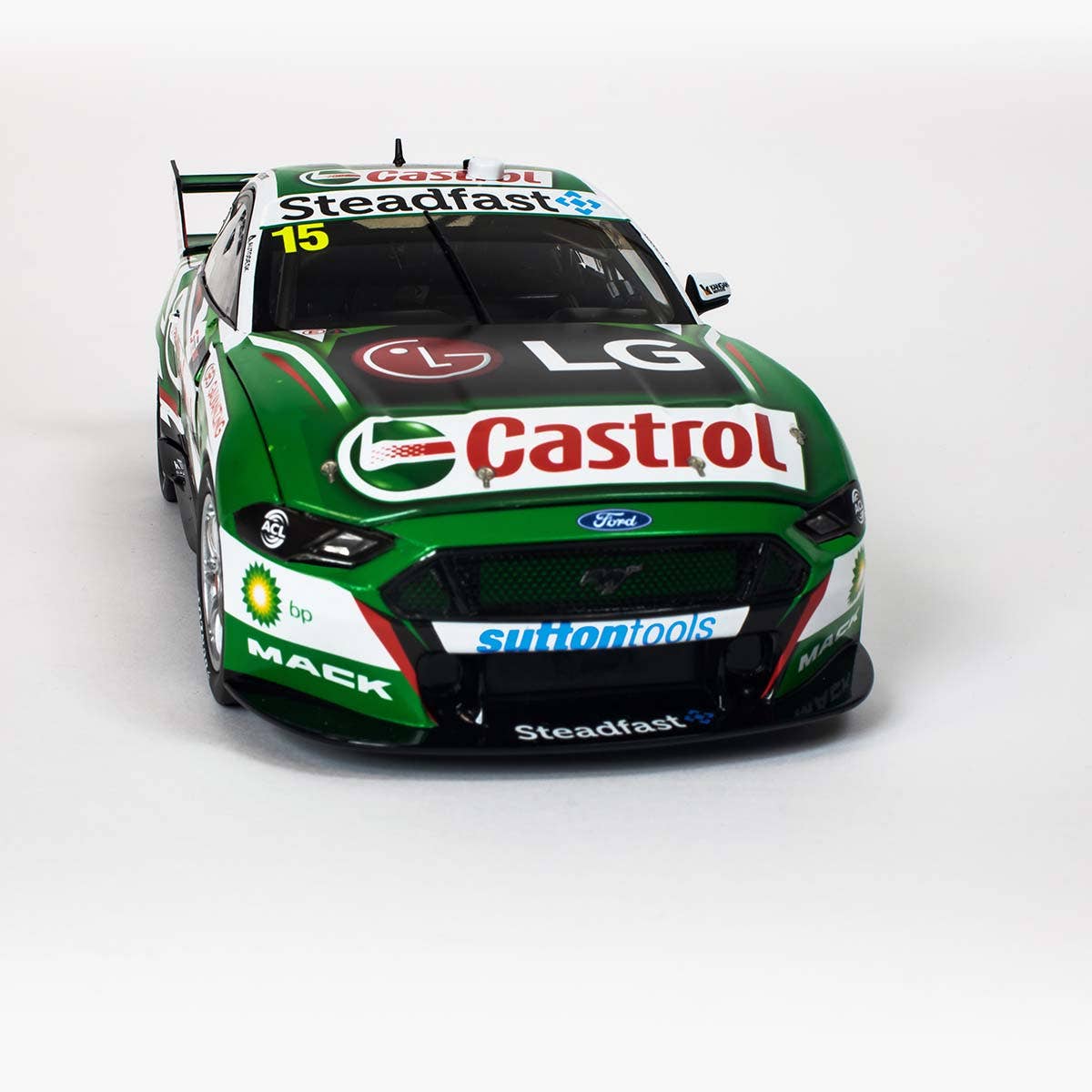 Ford Mustang - Castrol Racing - #15, R.Kelly - Race 26, 2020 Repco SuperSprint The Bend - 1:18 Scale Diecast Model Car - Image 3