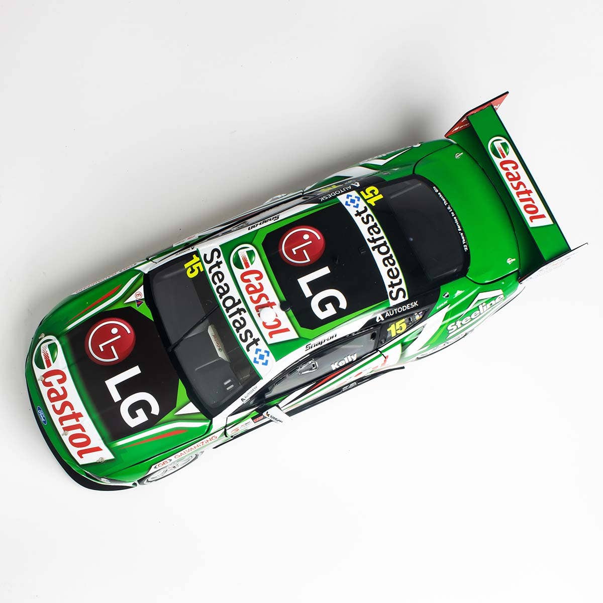 Ford Mustang - Castrol Racing - #15, R.Kelly - Race 26, 2020 Repco SuperSprint The Bend - 1:18 Scale Diecast Model Car - Image 6