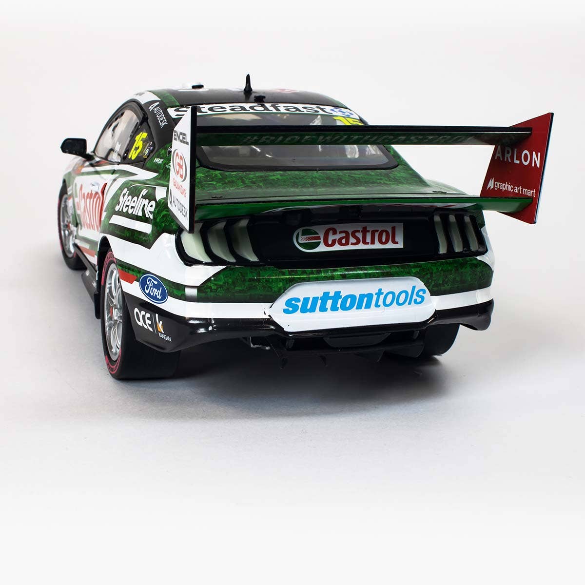 Ford Mustang - Castrol Racing - #15, R.Kelly - Race 31, 2020 Supercheap Auto Bathurst 1000 - 1:43 Scale Diecast Model Car - Image 2