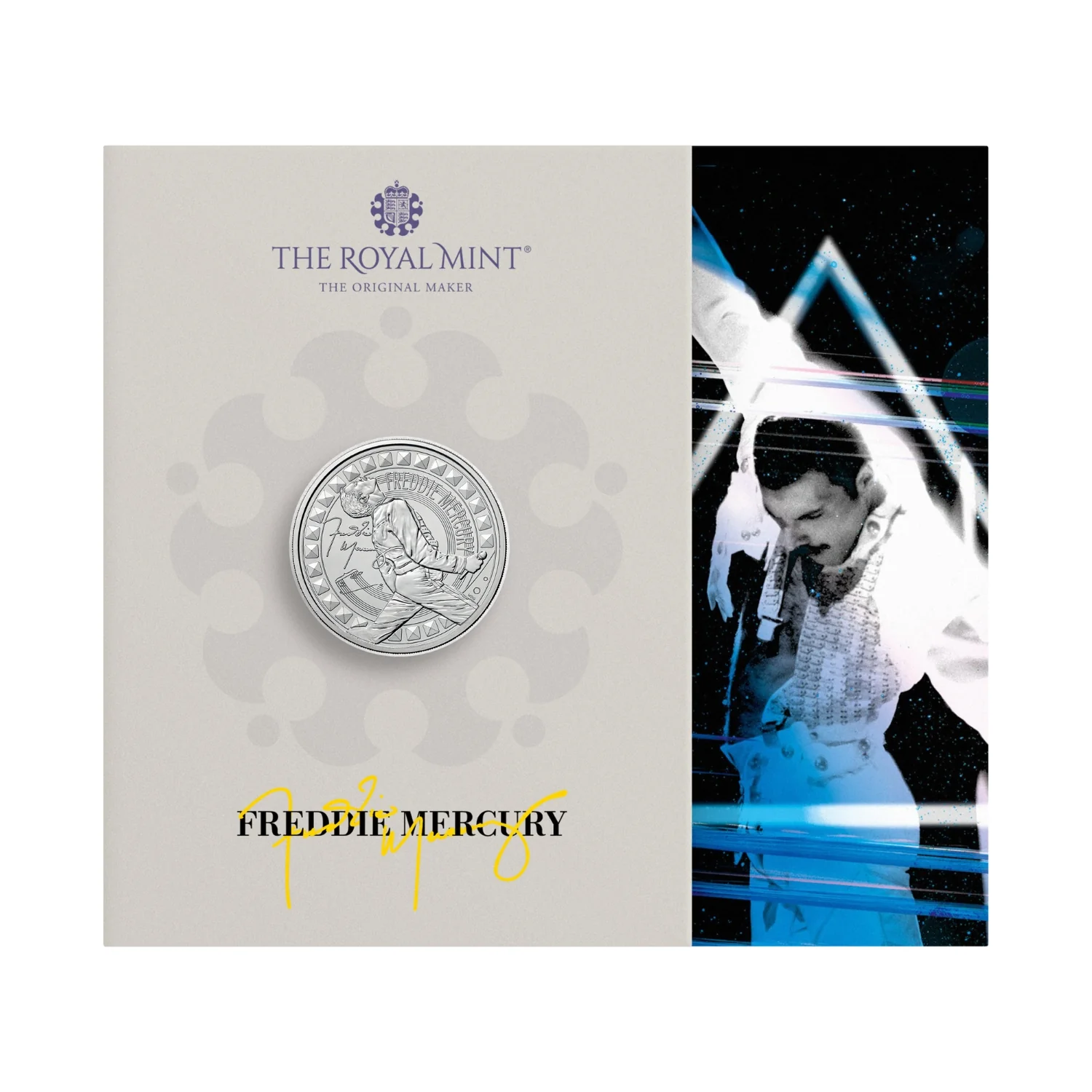 Great Britain Freddie Mercury 2025 £5 Cupro-Nickel Brilliant Uncirculated Coin - Image 2
