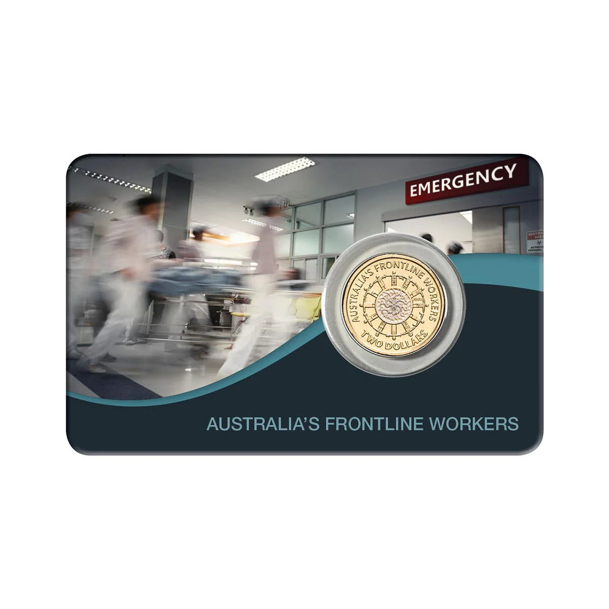 Australia Frontline Workers 2022 $2 Aluminium-Bronze Uncirculated Coin Pack