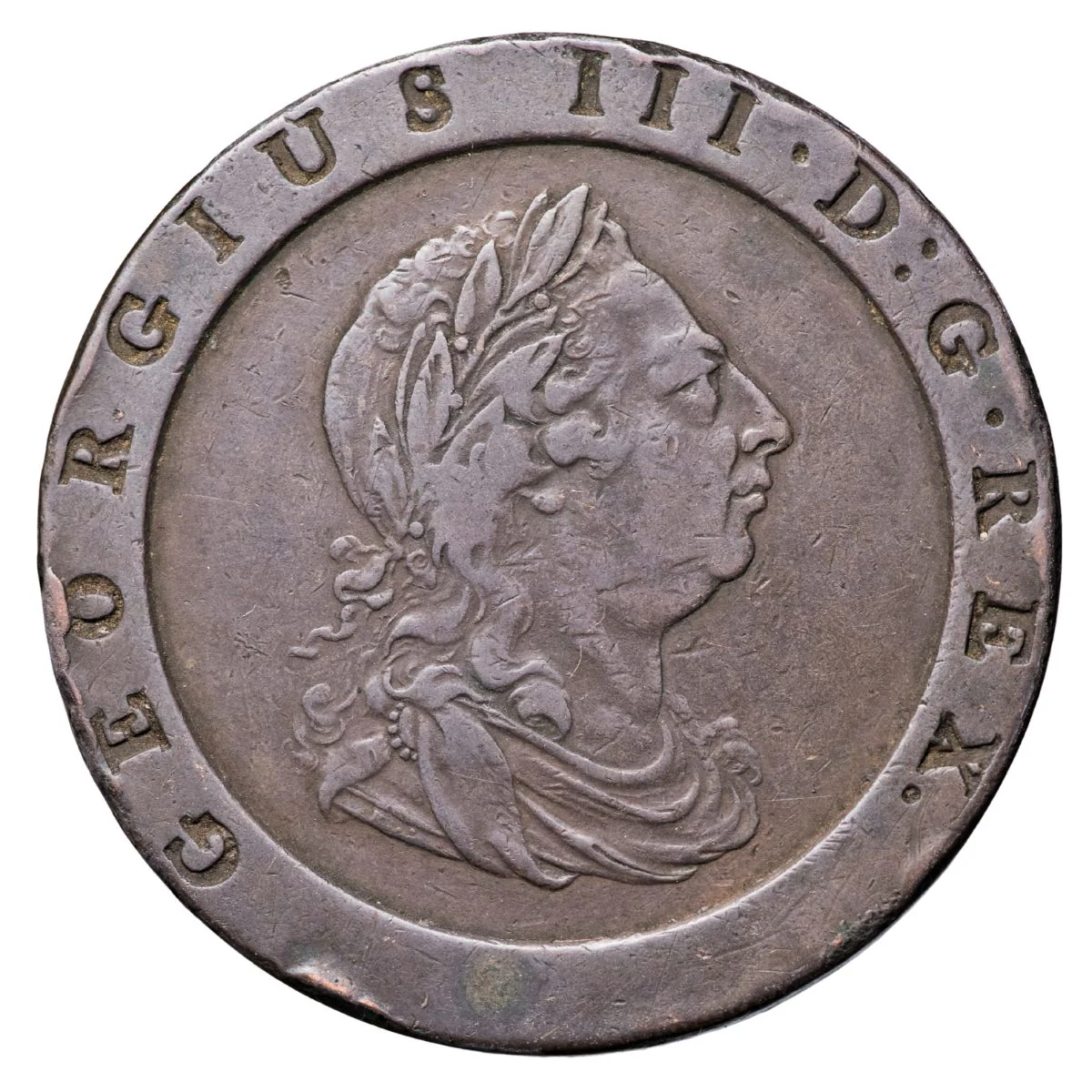 Great Britain George III 1797 Cartwheel Twopence F - Image 2
