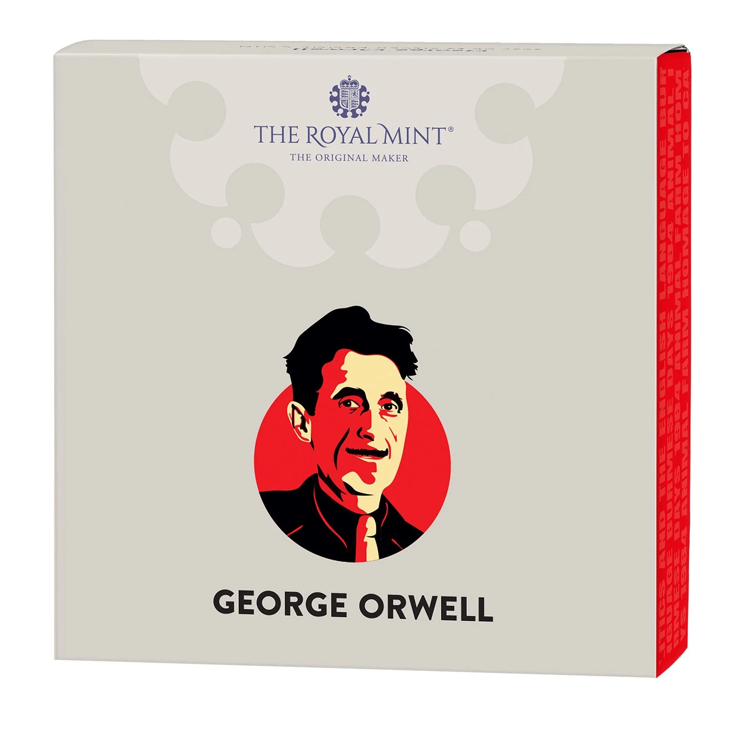 Great Britain George Orwell 2025 £2 Bimetal Silver Proof Coin - Image 4