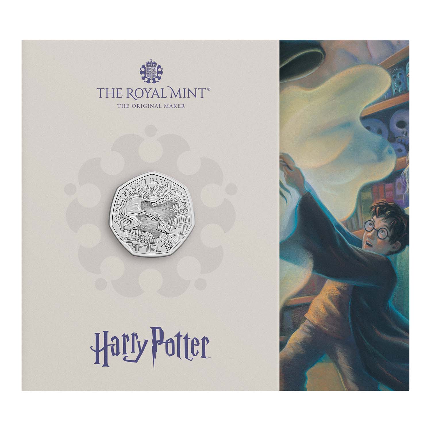 Great Britain Harry Potter The Patronus 2025 50p Cupro-Nickel Brilliant Uncirculated Coin - Image 3