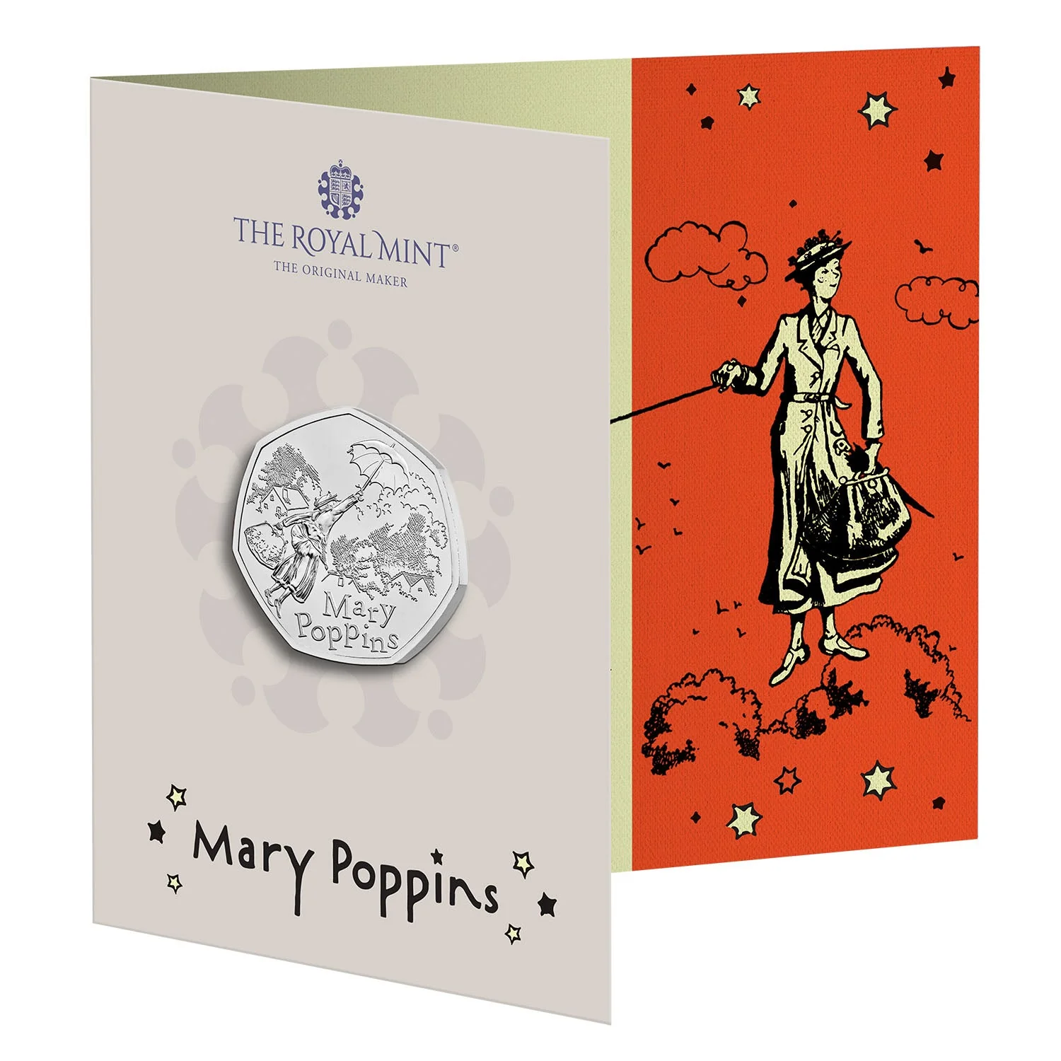 Great Britain Mary Poppins 2025 50p Cupro-Nickel Brilliant Uncirculated Coin - Image 3