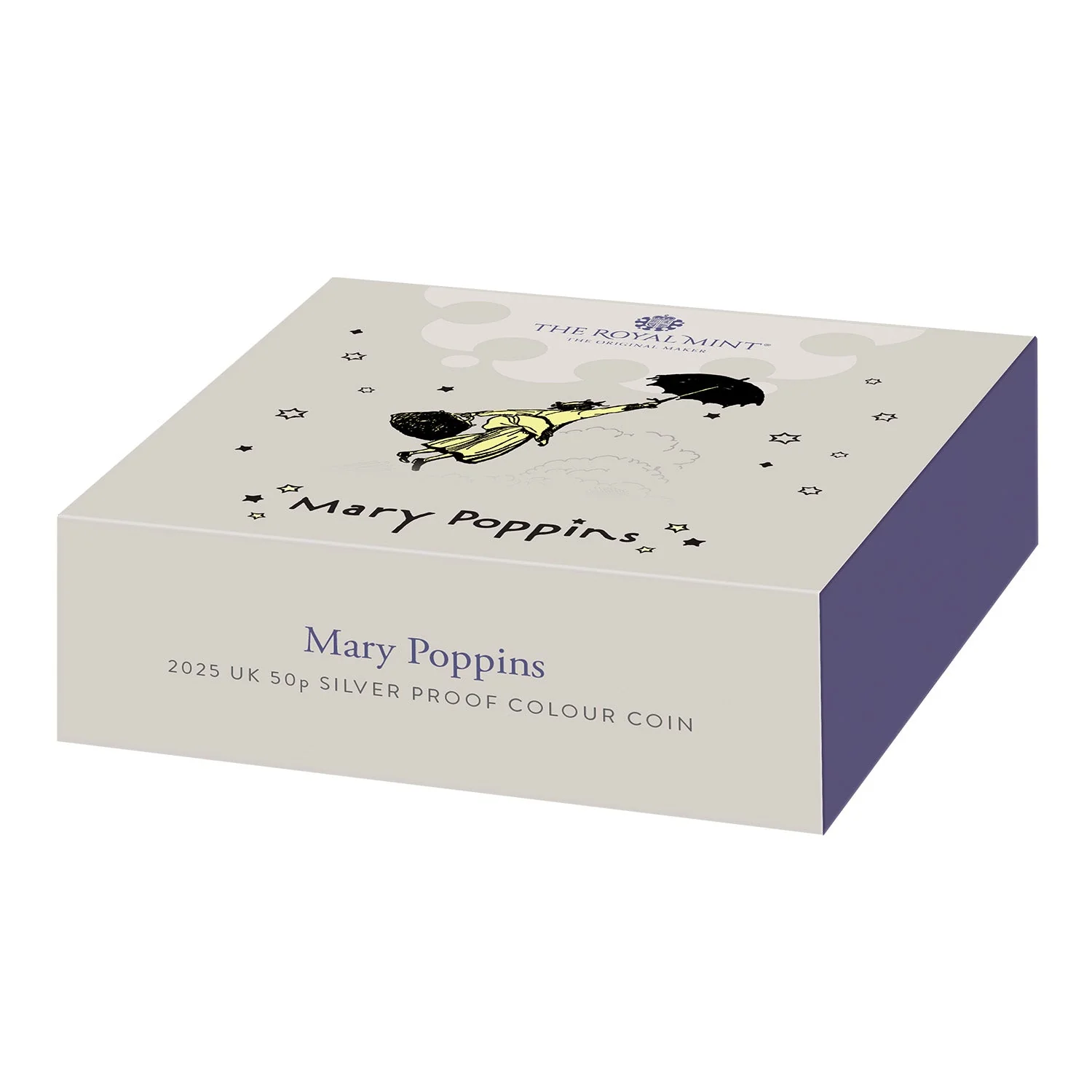 Great Britain Mary Poppins 2025 50p Colour Silver Proof Coin - Image 4