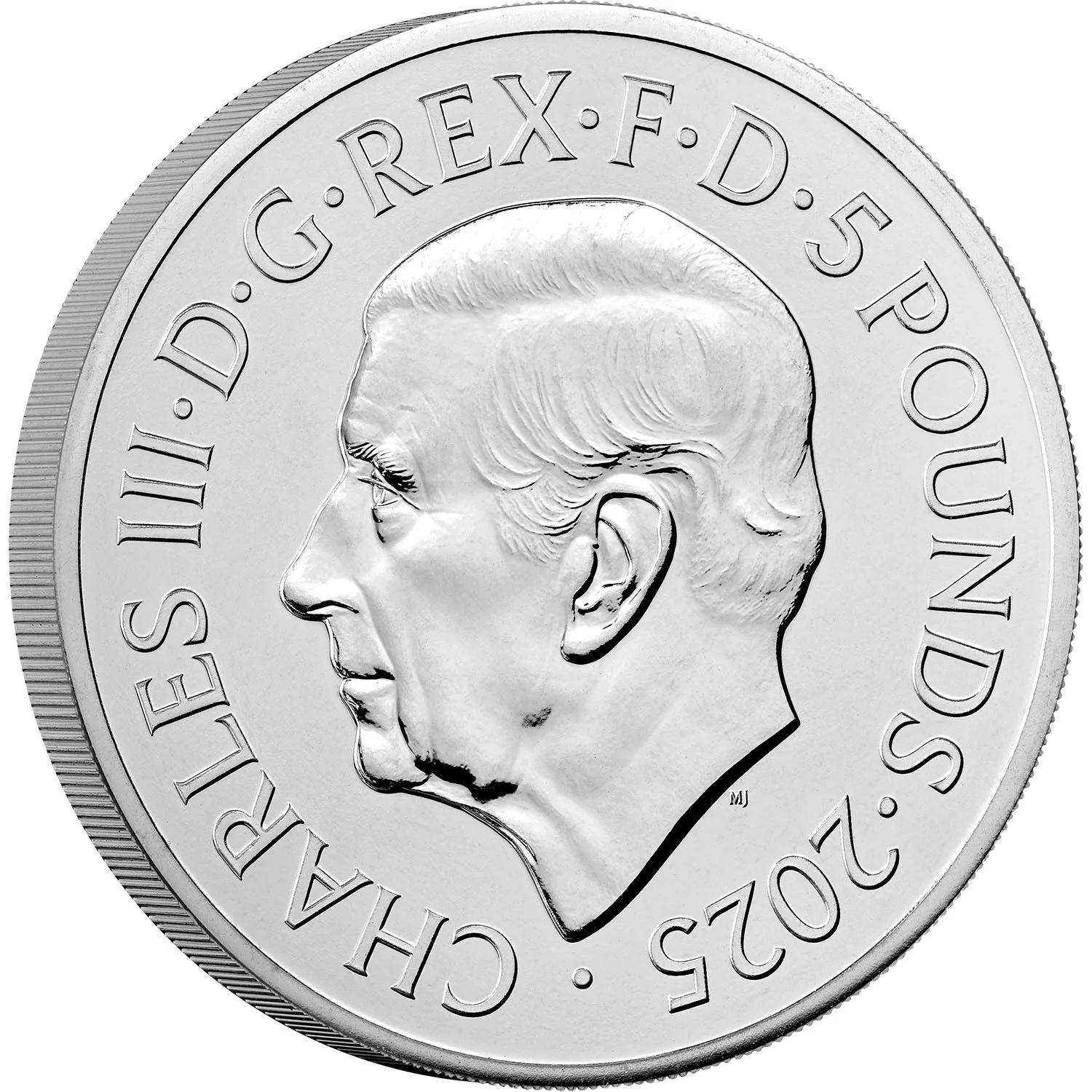 Great Britain Royal Tudor Beasts 2025 £5 Tudor Greyhound Cupro-Nickel Brilliant Uncirculated Coin - Image 2