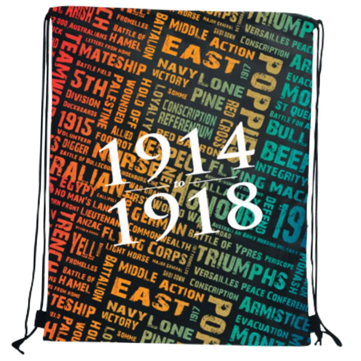 Great War Nylon Gym Bag - Image 2