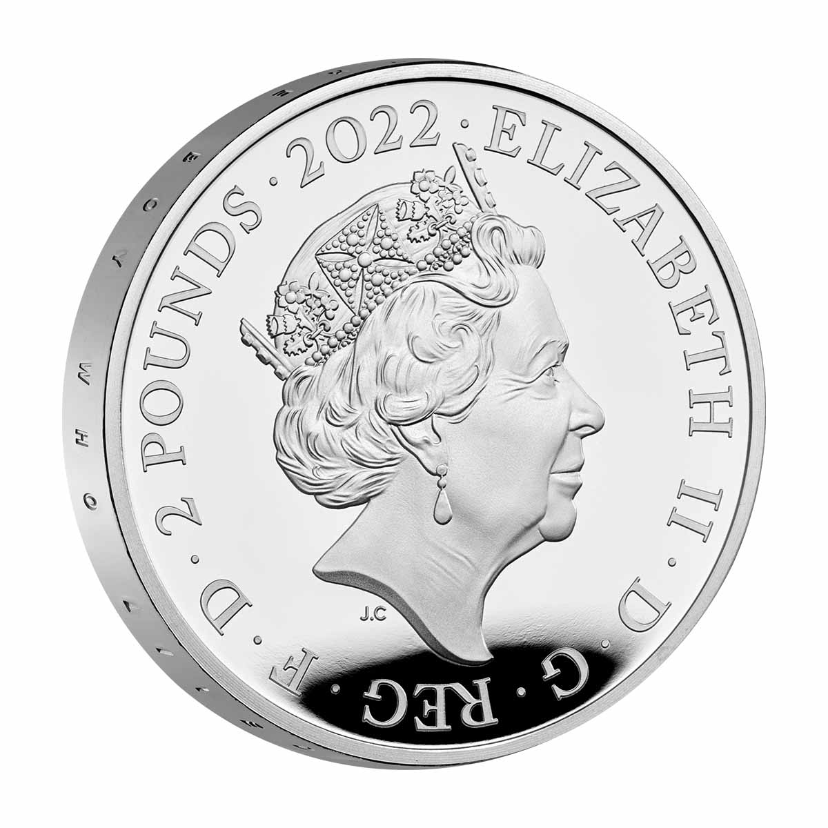 Harry Potter 2022 £2 1oz Silver Proof Coin - Image 3