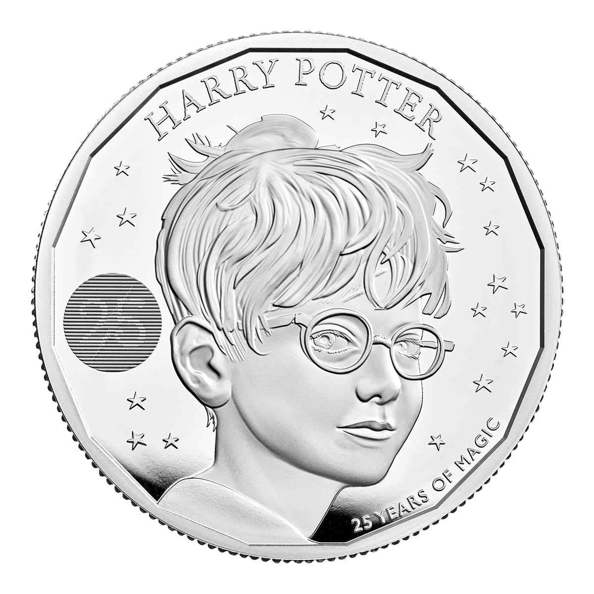 Harry Potter 2022 £5 2oz Silver Proof Coin - Image 3