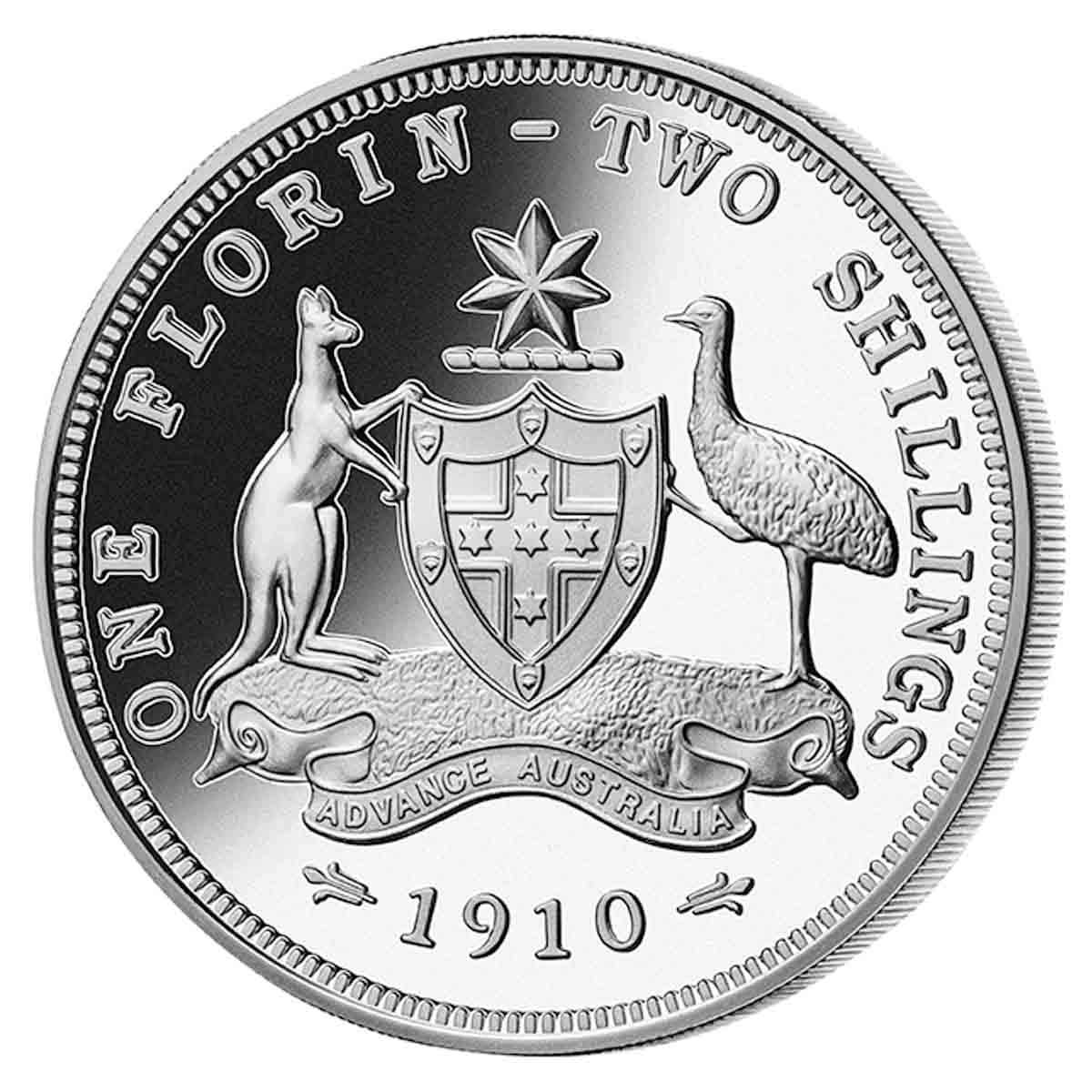 1910 Florin Replica
