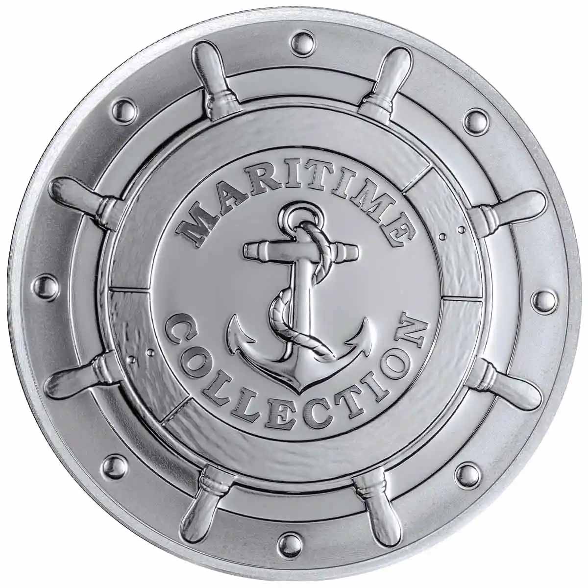 HMNZS Achilles Silver Prooflike Medallion - Image 2