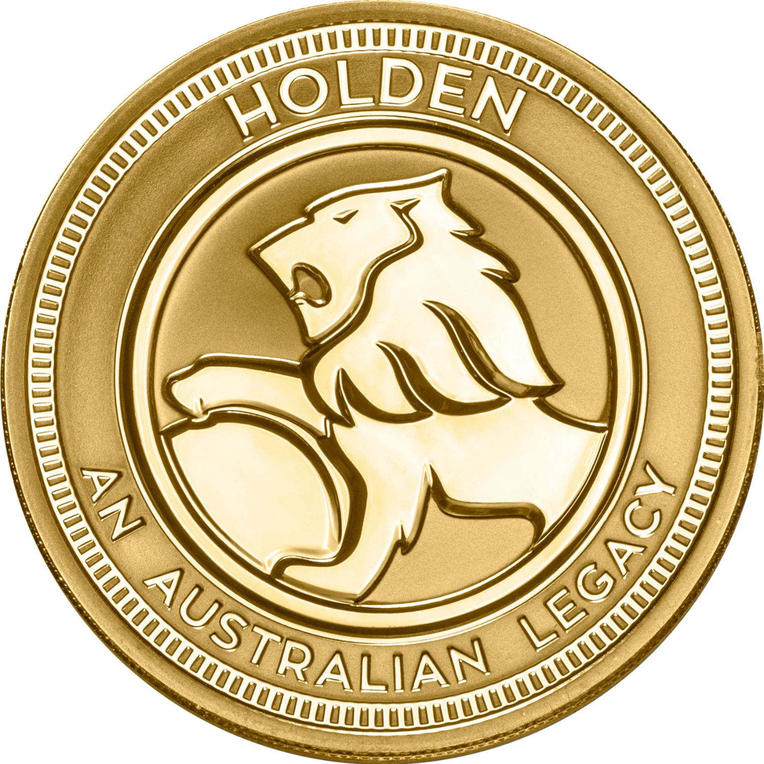 Holden HK Monaro Gold-plated Prooflike Medallion - Image 2